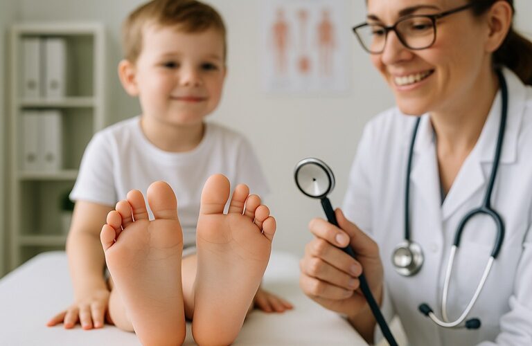 Fussschäden bei Kinder