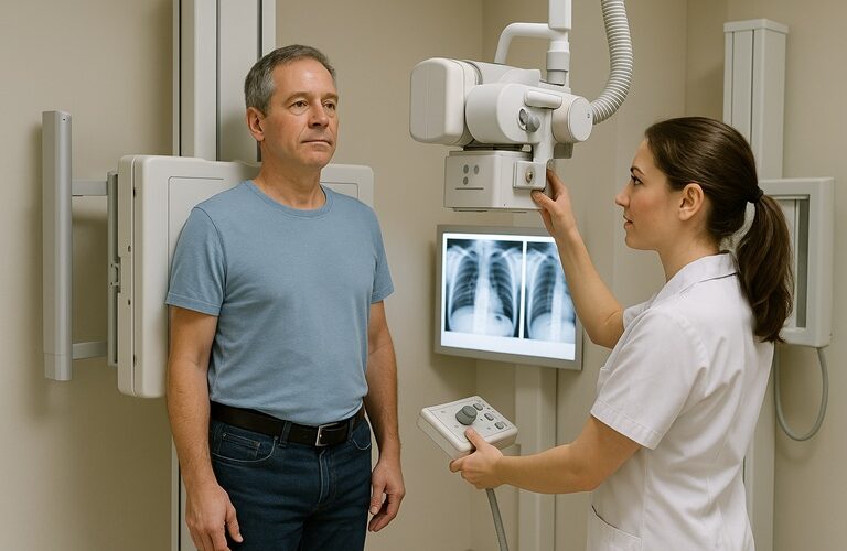 Röntgenraum der Hausarztpraxis